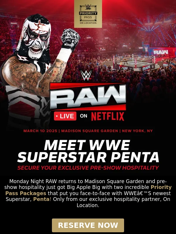 Wwe Network - Go face-to-face with WWE’s newest Superstar Penta!