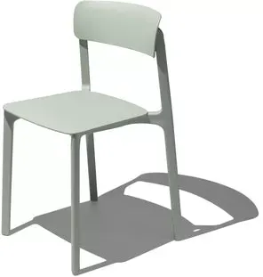 Industry West Aero Stackable Dining Chair - Matcha