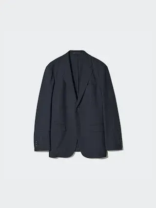 UNIQLO Men's Wool-Like Blazer