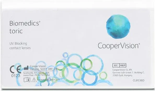 Biomedics Toric Contact Lenses