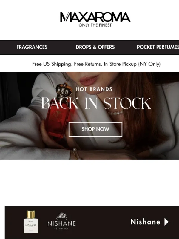 MaxAroma - ? just restocked + marked down