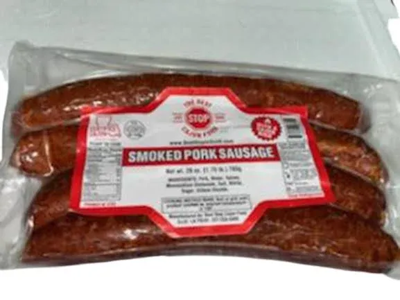 The Best Stop Smoked Pork Sausage