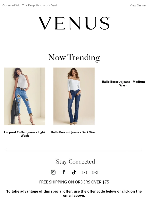 Venus - 40% Off + New Haute Drop Alert