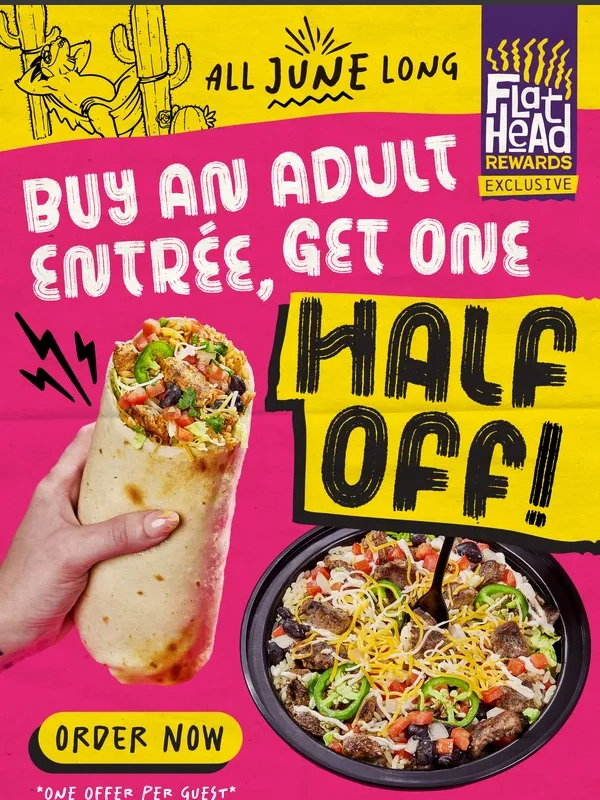 Tijuana Flats - Big Flavor. Bigger Perk. You In? ?