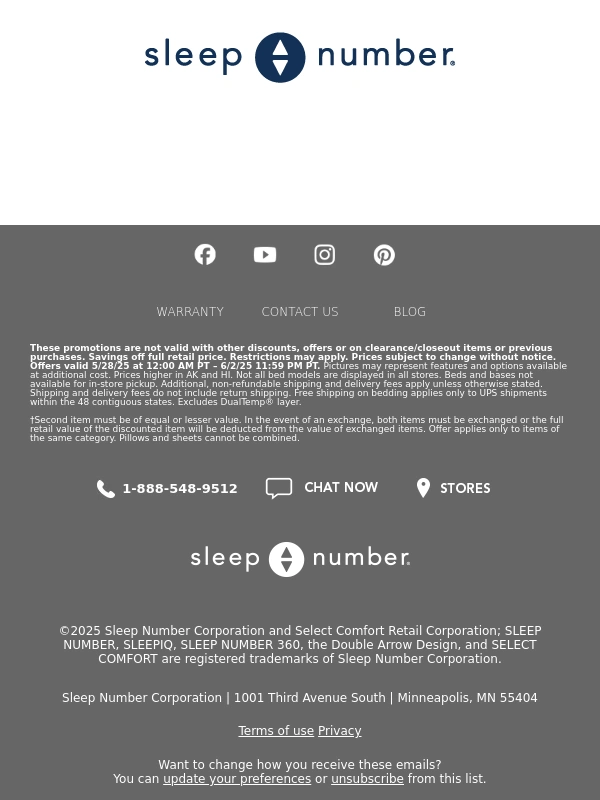 Sleep Number - ? Smart Beds As Low As $899
