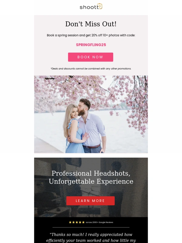 Shoott - Psssst... Don't miss out on a FREE mini session!