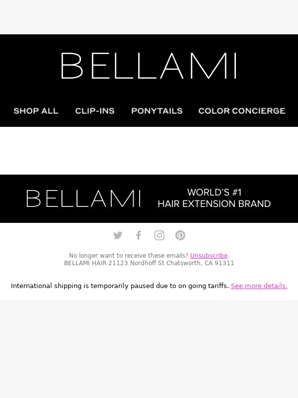 Bellami Hair - Final Hours: 20% Off + $210 Free Gift ?