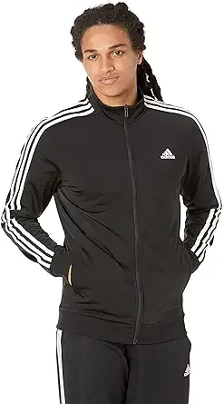 Adidas Essentials Warm-up 3-Stripes Track Top (Men's)
