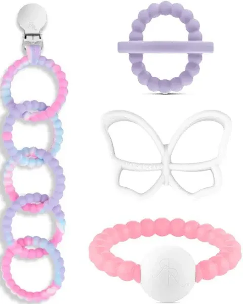 Ryan and Rose Cutie Teether Bundle 4 Pack