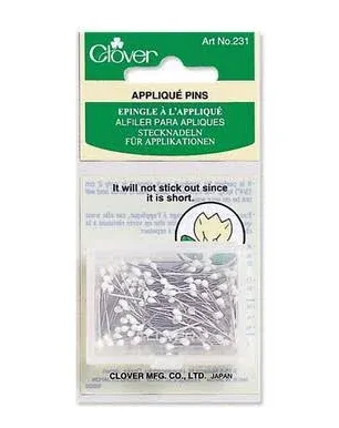 Clover Applique Pins