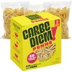 CARBE DIEM! Penne | 3x 12oz Bags | Lower Net Carb Pasta with a Traditional Flavor & Texture | Pasta Re-Imagined for Healthy Lifestyles | Reduced Calorie Food | Penne Pasta | Lower Calorie Pasta