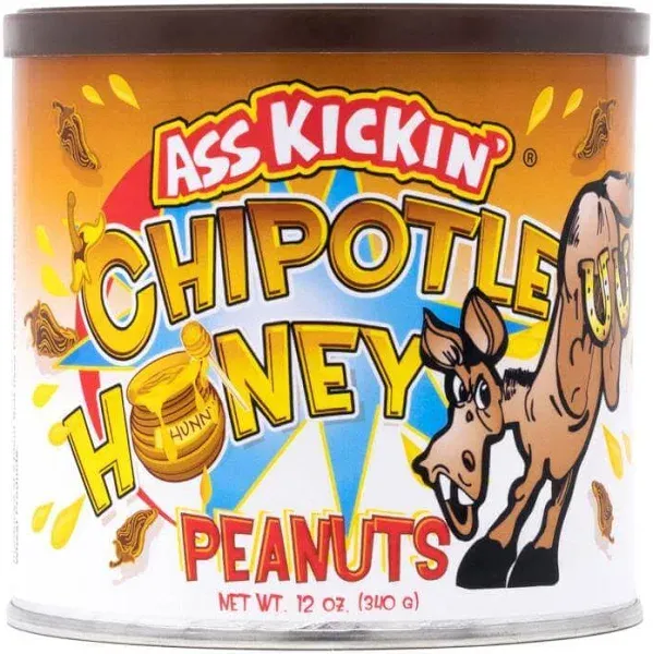 Ass Kickin' Chipotle Honey Peanuts