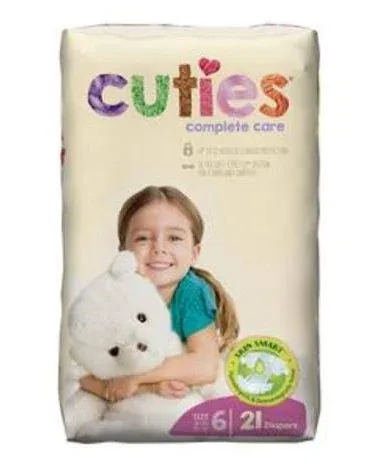 Cuties Diapers Size