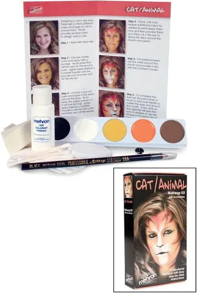 Mehron Cat/ Animal Character Makeup Kit