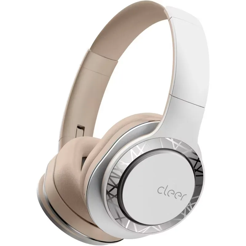 Cleer - Enduro 100 Bluetooth Wireless Over the Ear Headphone, Up to 100 Hours Battery Life, Built-in Mic, Hi-Res Sound
