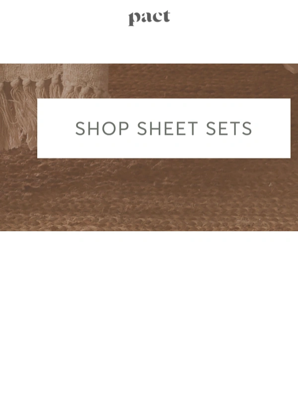 PACT - The Bedding with 1,545 Five Stars