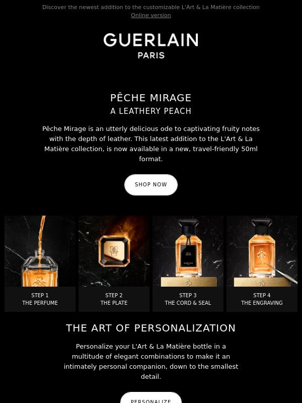 Guerlain - An Irresistible Interpretation of Peach