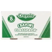 Crayola Classpack Regular Crayons