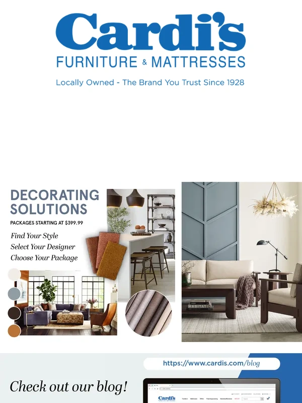 Cardi's Furniture - Memorial Day Clearance Event: Up to 50% OFF* or 4 Years No Interest!