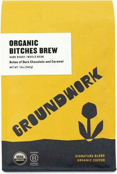 Groundwork Organic Bitches Brew Coffee