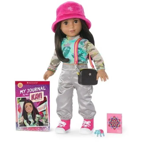 American Girl Kavi Sharma™ Doll, Journal & Accessories (Girl of the Year™ 2023)