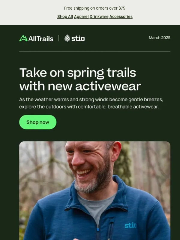 Alltrails - New gear from AllTrails × Stio