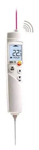 Testo 826-T4 Infrared/Penetration Food Thermometer w/Laser 0563 8284