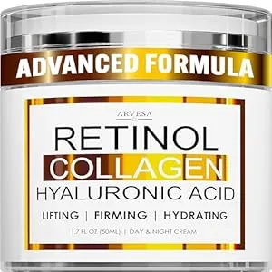 Retinol and Hyaluronic Acid Cream, 1.7 oz