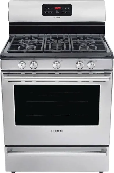 Bosch Evolution HGS5L53UC 30" Freestanding Gas Range