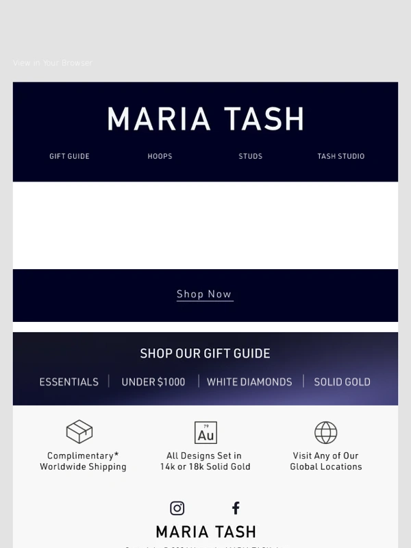 Maria Tash - Endless Possibilities,Delivered Instantly
