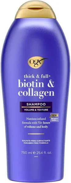 OGX Thick & Full + Biotin & Collagen Volumizing Shampoo