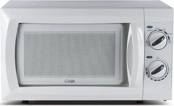Commercial Chef CHM660W Countertop Microwave Oven