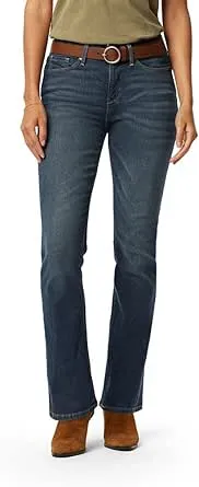 Signature by Levi Strauss & Co. Gold Label - Jeans para mujer, estilo estrecho con corte acampanado