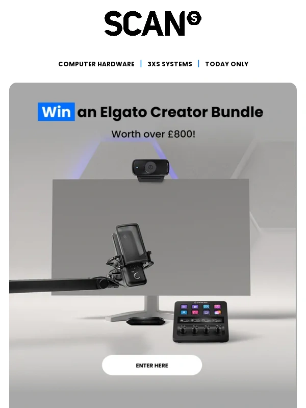 Scan - Win an Elgato Creator Bundle worth over £800