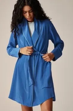 Araks x J.Crew Robe in Crepe de Chine