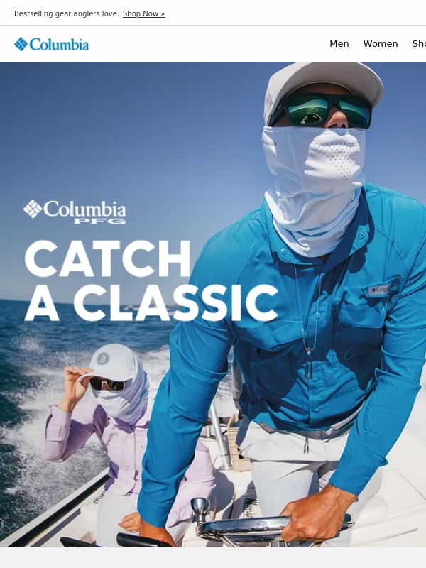 Columbia Sportswear - Iconic PFG styles for on and off water