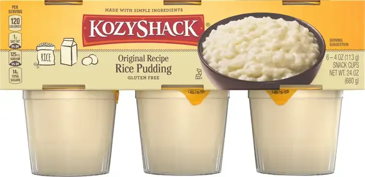 Kozy Shack Rice Pudding Original Gluten Free