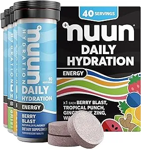 Nunn Energy Hydration Tablets - Multi-Pack -4 Tubes