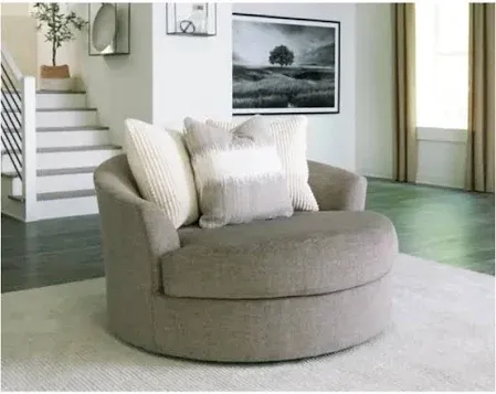 Ashley Creswell Oversized Swivel Accent Chair