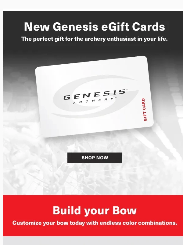 Genesis Bow - New Genesis eGift Card