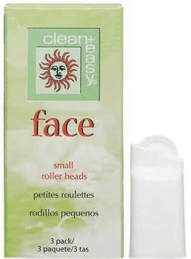 Clean & Easy Small Facial Roller Head 3 Pack