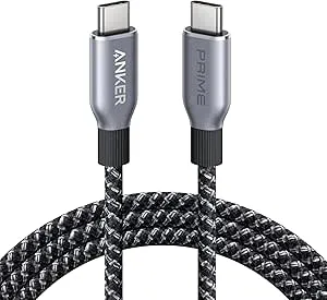 6' 240W Anker Prime USB C to USB C Cable $25.99 + Free Shipping w/ Prime or on $35+
