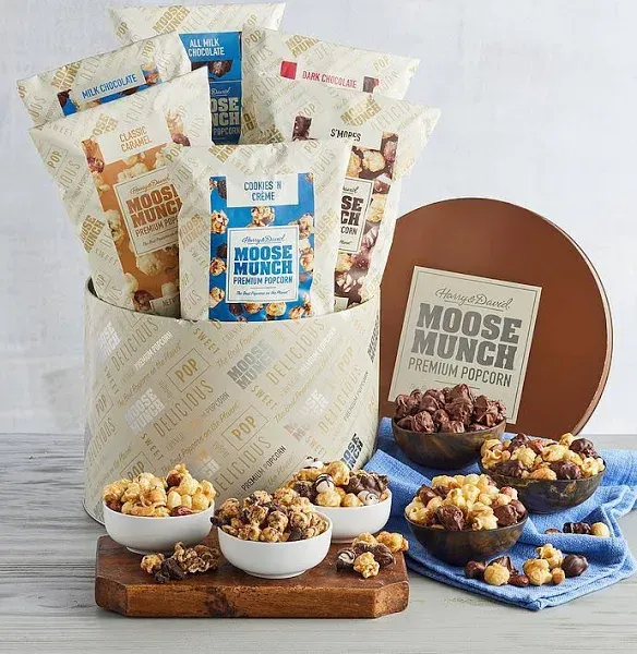 Moose Munch Premium Popcorn Deluxe Tin