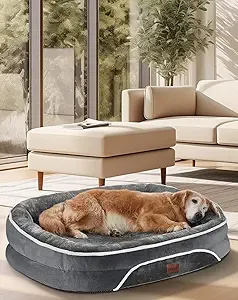 OhGeni large orthopedic dog bed