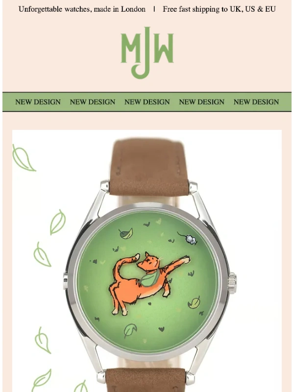 Mr Jones Watches - Mispoes! is available online and in store now ?