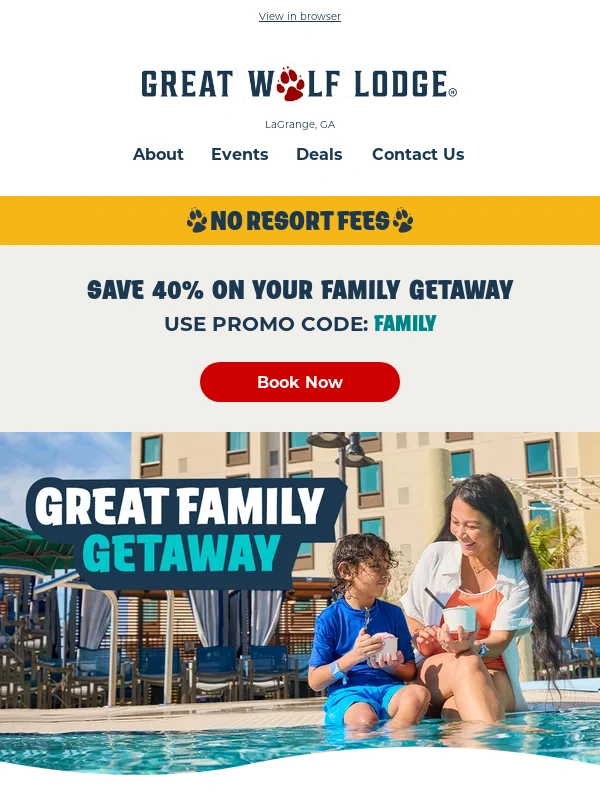 Great Wolf Lodge - Save Big,Splash Bigger ?