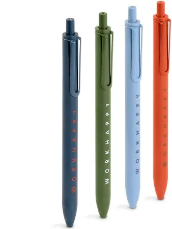 Poppin Work Happy Retractable Gel Pens