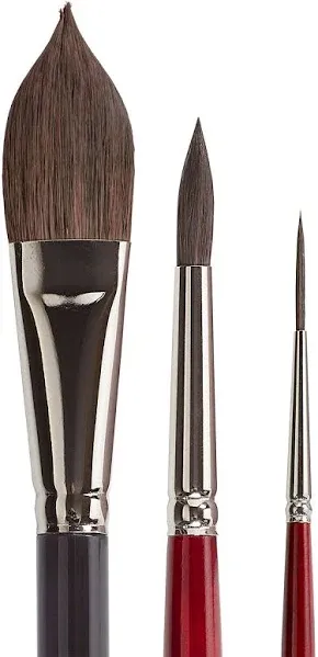 Kingart Equinox Premium Watercolor Brush Set