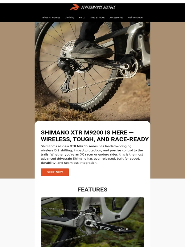 Performance Bike - Shimano XTR M9200 Is Here!