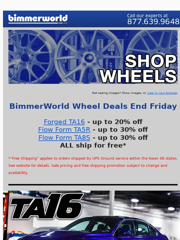 BimmerWorld - ? Heads up - BimmerWorld Wheel Sale Ending